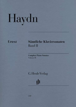 Musiknoten Haydn, Sämtliche Klaviersonaten, Band 2