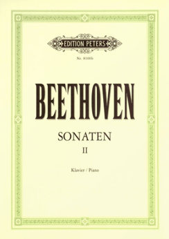 Musiknoten Beethoven, Sonaten für Klavier Band 2
