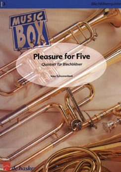 Musiknoten Pleasure for Five, Schoonenbeek