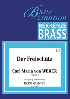Musiknoten Der Freischütz, Knudsvig - Brass Quintett