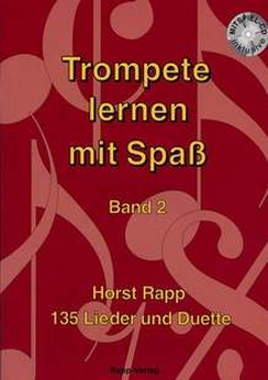 Musiknoten Trompete lernen mit Spaß, Band 2, Rapp
