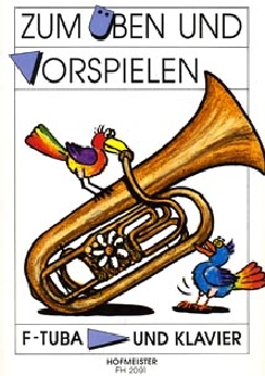 Musiknoten Zum Üben und Vorspielen, F-Tuba & Klavier, Band 1, Philipp/Meschke