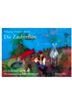 Musiknoten Die Zauberflöte, Mozart - Klavier