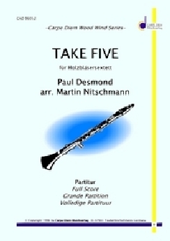 Musiknoten Take Five, Desmond/Nitschmann