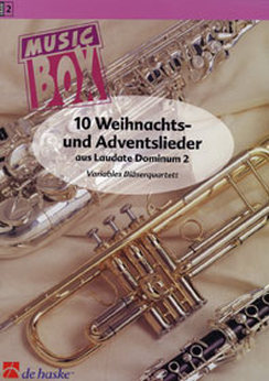 Musiknoten 10 Weihnachts- und Adventslieder aus Laudate Dominum 2