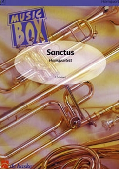 Musiknoten Sanctus, Franz Schubert/James Curnow