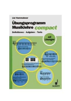 Musiknoten Übungsprogramm Musiklehre, Hammaleser