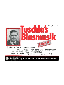 Musiknoten Tuschla's Blasmusik, Folge 2, Stimmen