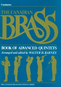 Musiknoten The Canadian Brass Book Of Advanced Quintets, Barnes - Stimmen