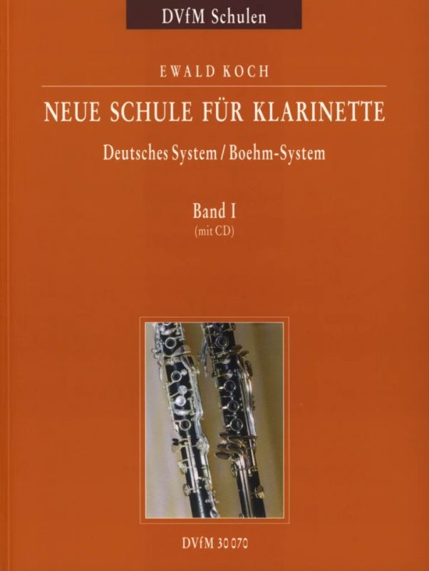 Musiknoten Neue Schule für Klarinette, Koch, Band I