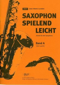 Musiknoten Saxophon spielend leicht, Londeix, Band A