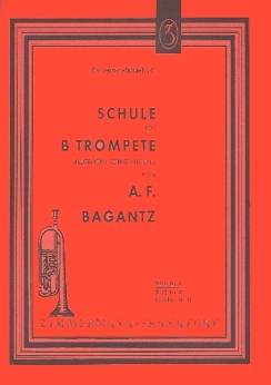 Musiknoten Schule für Trompete, Bagantz, Teil 1