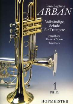 Musiknoten Arban Vollständige Schule für Trompete Teil 1