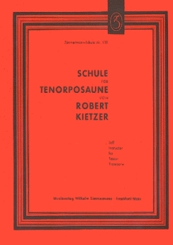 Musiknoten Schule für Tenorposaune, Kietzer