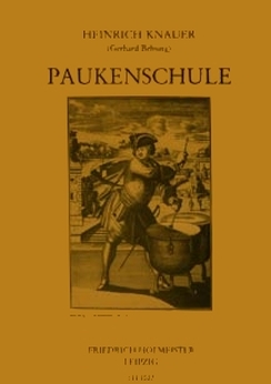 Musiknoten Paukenschule, Knauer/Behsing