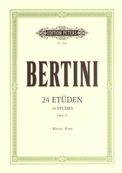Musiknoten 24 Etüden Band 1 op. 29: Vorstudien, Bertini
