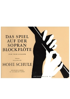 Musiknoten Das Spiel auf der Sopran-Blockflöte, Hechler - Band 2