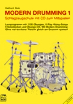 Musiknoten Modern Drumming 1, Schlagzeug-Schule mit CD, Diethard Stein