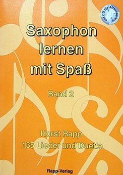 Musiknoten Saxophon lernen mit Spaß, Band 2, Rapp