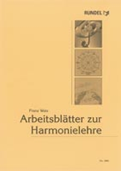 Musiknoten Arbeitsblätter zur Harmonielehre, Watz
