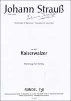 Musiknoten Kaiserwalzer, Strauß/Hartwig