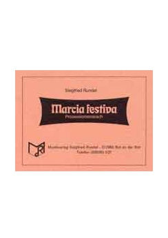 Musiknoten Marcia Festiva, Rundel