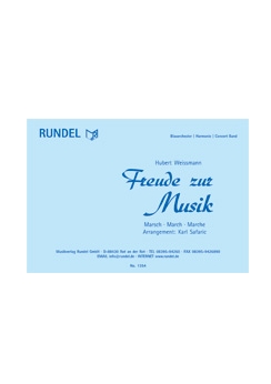 Musiknoten Freude zur Musik, Weissmann/Safaric