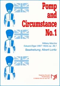 Musiknoten Pomp and Circumstance Nr. 1, Elgar/Loritz