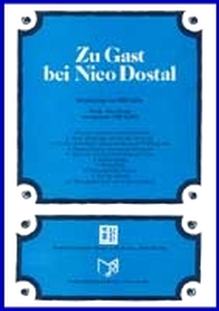 Musiknoten Zu Gast bei Nico Dostal, Löffler