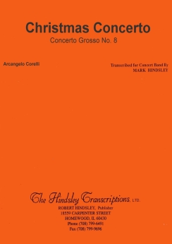 Musiknoten Christmas Concerto, Corelli/Hindsley