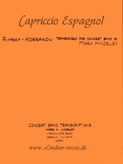 Musiknoten Capriccio Espagnol, R.-Korsakow/Hindsley