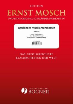 Musiknoten Egerländer Musikantenmarsch, Mosch/Weinkopf