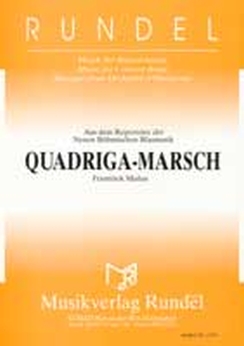 Musiknoten Quadriga-Marsch, Manas