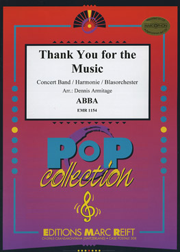 Musiknoten Thank You for the Music (ABBA), Armitage