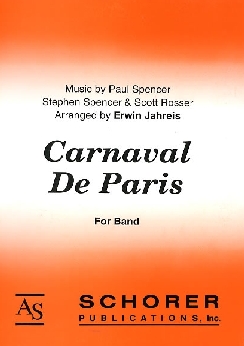 Musiknoten Carnaval de Paris, Spencer & Rosser/Jahreis