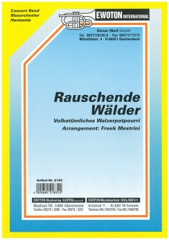 Musiknoten Rauschende Wälder, Mestrini