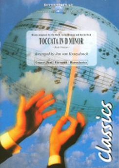 Musiknoten Toccata in d minor, Bach/Kraeydonck