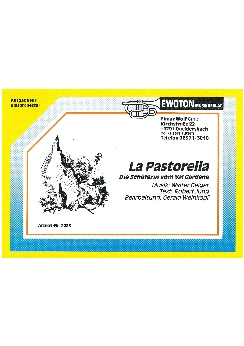 Musiknoten La Pastorella, Weinkopf