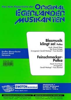 Musiknoten Blasmusik klingt so/Feinschmecker Polka, Bummerl
