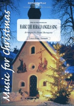 Musiknoten Hark! The Herald Angels Sing, Mendelssohn, Bernaerts