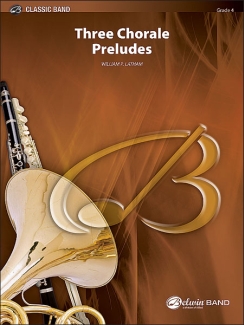 Musiknoten Three Chorale Preludes, Latham