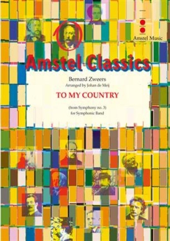 Musiknoten To My Country (Choral from Symphony No.3), Zweers/de Meij
