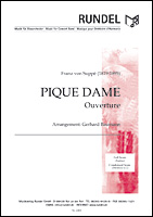 Musiknoten Pique Dame, Suppé/Gerhard Baumann