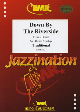 Musiknoten Down by the Riverside, Armitage - Brass Band