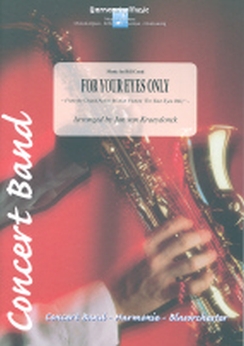 Musiknoten For Your Eyes Only, Conti/Kraeydonck