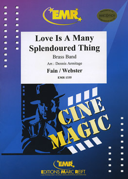 Musiknoten Love Is A Many Splendoured Thing, Webster/Armitage - Brass Band