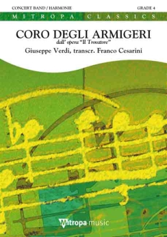 Musiknoten Coro degli Armigeri (Il Trovatore), Verdi/Cesarini