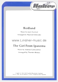 Musiknoten Birdland, Zawinul/Schneider