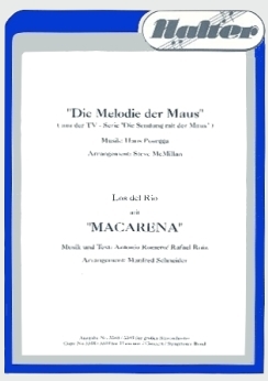 Musiknoten Die Melodie der Maus, Posegga/McMillan
