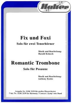 Musiknoten Fix und Foxi, Kolasch